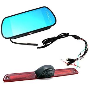 Sprinter Brake Light Backup Camera Compatible with Dodge Benz Sprinter W906 /V W Crafter Vans (with Monitor)