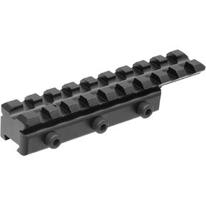 UTG MNT-PMTOWL-A New Gen Dovetail to Picatinny/Weaver Adaptor Mount, One Size Black