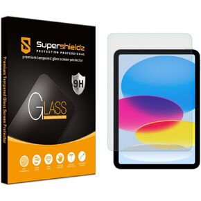 Supershieldz Anti Glare (Matte) Tempered Glass Screen Protector Designed for iPad 10th Generation 10.9 Inch (2022) Anti Fingerprint, Anti Scratch, Bubble Free