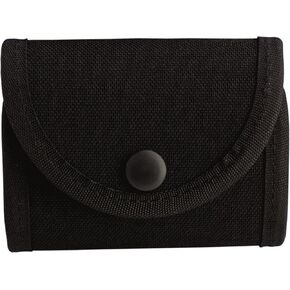 Uncle Mike's Latex Glove Kodra Pouch Latex Glove Kodra Black Pouch Double Snap Close, Card 88961