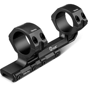 CVLIFE Cantilever Scope Mounts, 20 MOA Picatinny Scope Mounts, Offset Dual Ring One-Piece Scope Mount for Precision Hunting