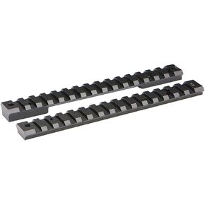WARNE 7676M Winchester 70 LA Mountain Tech Tactical Rail, Tapered 6-48 Screws, 7075/T6 Aluminum, Fits Picatinny and Weaver Style Mounts