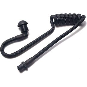 Earpiece Tubeez for Walkie Talkie Surveillance Headsets (Ninja Black)