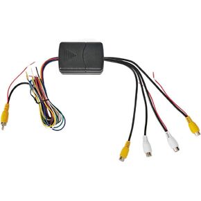 Intelligent Car Video Switcher Converter 4-Way Input Switch Video System, Video Switcher, Blind Area Spotting for Safe Driving