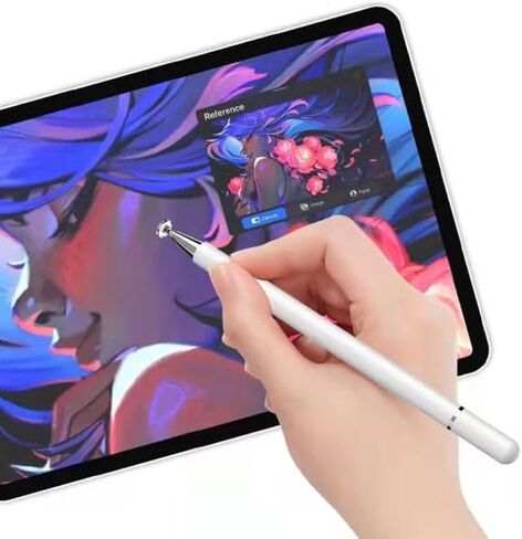 2Pcs Stylus Pen for Samsung Galaxy Tab A7/A8/A8plus/A9/A9Plus,S Pen Compatible with iOS/Android/Windows and Other Series of Capacitive Screen Digital Devices (Black) in Kuwait