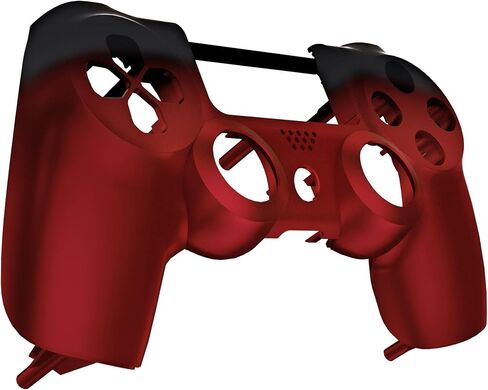 غطاء أمامي ذو قبضة ناعمة باللون الأحمر الظلي الشديد، متوافق مع وحدة تحكم ps4 JDM-001 JDM-011 JDM-020 - وحدة التحكم غير متضمنة in Saudi Arabia