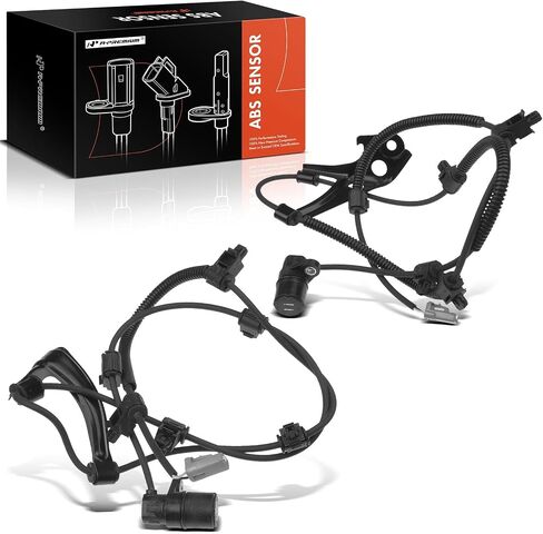 مستشعر سرعة العجلات A-Premium ABS متوافق مع موديلات Lexus & Toyota - LX470 1998-2007، Land Cruiser 1998-2007، V8 4.7L، Sport Utility - جانب الركاب الأيمن الخلفي، استبدال # 89545-60030 in Saudi Arabia