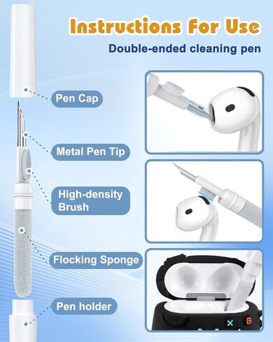 Boaretiu لـ Airpods 4 Case 2024 لطيف كارتون Kawaii - غطاء تصميم سيليكون ناعم ثلاثي الأبعاد مضحك مع حلقة تسلق ومجموعة منظف ممتعة، غلاف رائع أنيق للأولاد والبنات والمراهقات والنساء لقرون الهواء 4، لعبة خضراء in Kuwait