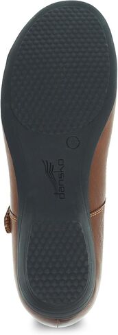 Dansko Fawna Mary Jane for Women - Cute, Comfortable Shoes with Arch Support - Versatile Casual to Dressy Footwear with Buckle Strap - Lightweight Rubber Outsole Black Leather 6.5-7 Wide US in Saudi Arabia