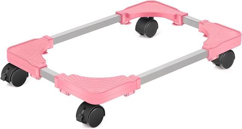 Liitrton Mobile CPU Stand حامل برج الكمبيوتر قابل للتعديل مع 4 عجلات عجلات يناسب معظم أجهزة الكمبيوتر (أسود) in Kuwait