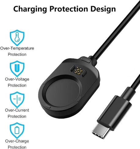 Watch Charging Compatible with Garmin MARQ 2 Watch, 3.3FT Replacement USB Type C Watch Charging Dock Cable, Compatible with Garmin MARQ Athlete/Adventurer/Captain/Golfer/Aviator in Saudi Arabia
