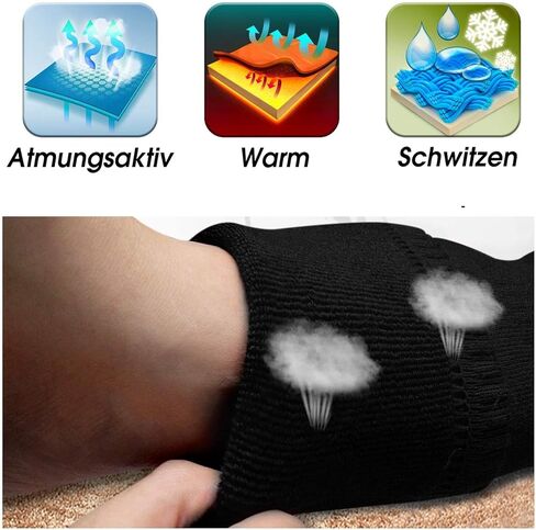 SVPRO جوارب ساخنة للرجال والنساء، جوارب كهربائية قابلة لإعادة الشحن وقابلة للغسل، جوارب تدفئة القدم، جوارب شتوية دافئة للمشي لمسافات طويلة والصيد والتخييم والتزلج والعمل في الهواء الطلق in Kuwait