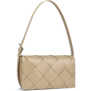 BOSTANTEN Woven Purses for Women Vegan Leather Hobo Bag Shoulder Handbags