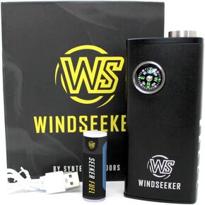 Highly Visible, Precise Wind, Thermal, and Air Current Detector, Rechargeable, Refillable, Powerbank