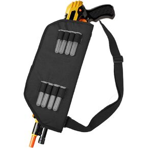 Cnavas Sheath Holster Compatible with Bug-Salt Fly Gun 2.0/3.0 with Adjustable Non-Slip Straps & 4 Salt Tubes (Camouflage)