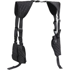 Shoulder Holster - Durable - Comfortable Nylon Gun Holster with Adjustable Straps - Real Gun, and Prop Gun