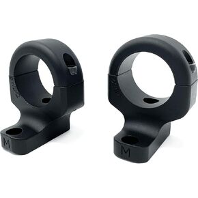 Game Reaper 2: Winchester XPR - Medium Mount - Black, 1 inch, 2 Screws per Ring, Model Number: 2XPR1M
