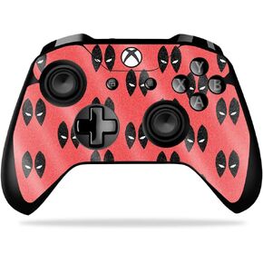 MightySkins Glossy Glitter Skin for Microsoft Xbox One X Controller - Dead Eyes Pool | Protective, Durable High-Gloss Glitter Finish | Easy to Apply, Remove, and Change Styles | Made in The USA