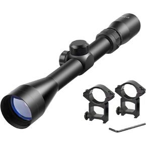 Beileshi 3-9x40 Optical Rifle Scopes with Rangefinder Reticle 20mm Mounts