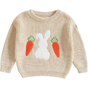 Toddler Infant Newborn Baby Boy Girl Sweater Homemade Rolls Knit Crewneck Pullover Sweatshirt Thanksgiving Outfit