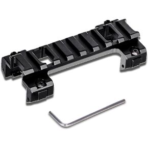 Rail Mount 20mm Picatinny Weaver Rail Scope Mount for Scope Optics Mount Aluminum Picatinny Rail Mount