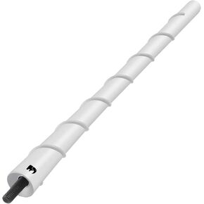 ONE250 8" inch Spiral Copper Core Antenna, Compatible with Harley Davidson Motorcycles - Street Glide, Road Glide, Road King, Electra Glide (1998-2024) - Designed for Optimized FM/AM Reception (Blue)