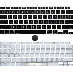 Keyboard Keycaps Keys Cap US Set Replacement for MacBook Pro 13" A2338 M1 2020 EMC 3578 Full Keycap with Removal Tool