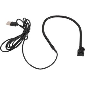 Center Webcam for PC Laptop, 1080P 2MP Fixed Focus Lens Web Camera Built in Microphone, Plug and Play USB Tiny Webcam Middle Screen Cam for Live Streaming Conferencing