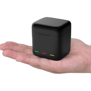 AFAITH Battery Charger Enduro Batteries Charger Triple Slot Charging Case with Smart Power Indicator for GoPro Hero 13 Black, Storage for Batteries and TF Cards Pocket Size Portable