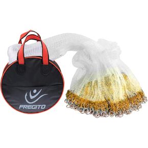 Nylon Multfilament Cast Net, American Style Hand Throwing Fishing Net for Saltwater and Freshwater, 3/8 Inches Mesh in Kuwait