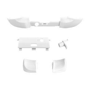 Ceozon Replacement Accessories LB RB LT RT Bumper Trigger Buttons Repair Kit for Xbox Elite Controller 2, Elite Series 2 Controller White