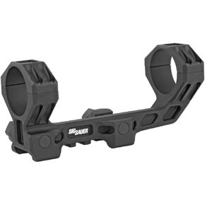 Sig Sauer Aluminum 7075-T6 Lightweight 30mm ALPHA3 Scope Mounts w/1913 Mounting Interface Style Clamps for Precision Shooting