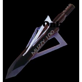 Muzzy Bowhunting 3-Blade Replacement Blades for 220 and 225-R Broadheads, 100 Grain, 6 Pack
