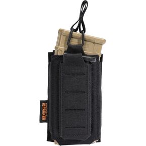 EXCELLENT ELITE SPANKER Tactical Open-Top Single/Double/Triple Molle Mag Pouch for Pistol Mag Pouch Tactical Bag Accessories Holder