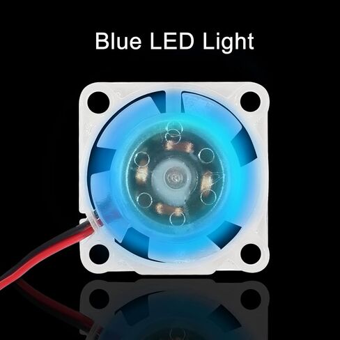 4 قطعة 2510 25 مللي متر 25x25x10 مللي متر مروحة الأزرق اللون Led DC 24V 2510 الهيدروليكية تحمل فرش التبريد 25x10 مللي متر 2PIN in Kuwait