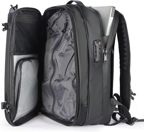 Airback Backpack,Vacpack Backpack Travel,60L Expandable Travel Backpack,Carry on Backpack with Airbag,Vacuum backpack Water Resistant & TSA Anti Theft. in Saudi Arabia