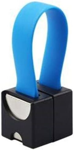 Portable Emergency Phone Charger Powered Quick Charge Portable Charger by 2pcs AA Batteries with Micro USB/USB-C/for Apple Bonnectors for Universal Phone (Blue, Micro USB+Type-c) in Saudi Arabia