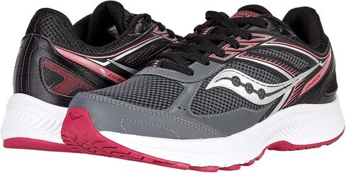Saucony Women's Cohesion 14 Road Running Shoe, White/Navy/Mint, 6 Wide in Saudi Arabia