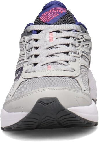 Saucony Women's Cohesion 14 Road Running Shoe, White/Navy/Mint, 6 Wide in Saudi Arabia