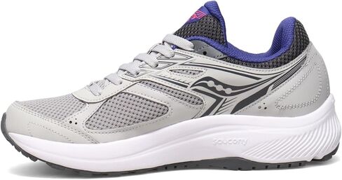 Saucony Women's Cohesion 14 Road Running Shoe, White/Navy/Mint, 6 Wide in Saudi Arabia