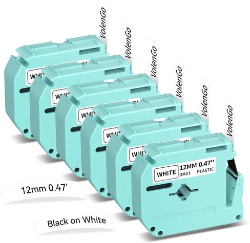 MZ Label Tapes for M950 M960, MK231 Replacement for Brother M Tape in Kuwait