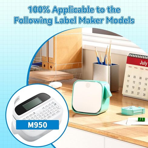 MZ Label Tapes for M950 M960, MK231 Replacement for Brother M Tape in Kuwait