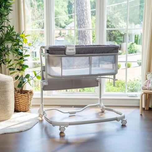 SwaddleMe by Ingenuity DreamSecure 2-in-1 Co-Sleeping Bassinet, DreamSecure Pod, AirLoom+ Technology, 0-5 Months, 0-20 lbs in Kuwait