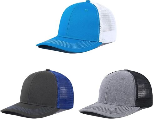 Crazy Era kozinu Unisex Trucker Hats Blank Mesh Snapback Hats Sport Plain Baseball Caps Adjustable Fitted Hat in Saudi Arabia