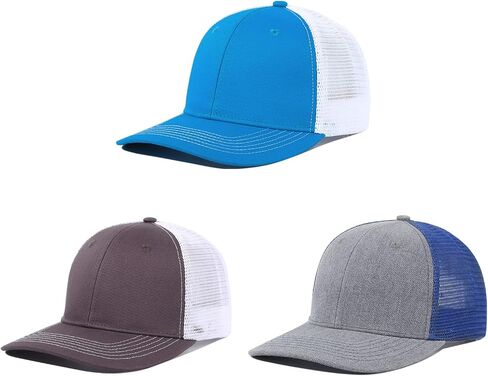 Crazy Era kozinu Unisex Trucker Hats Blank Mesh Snapback Hats Sport Plain Baseball Caps Adjustable Fitted Hat in Saudi Arabia