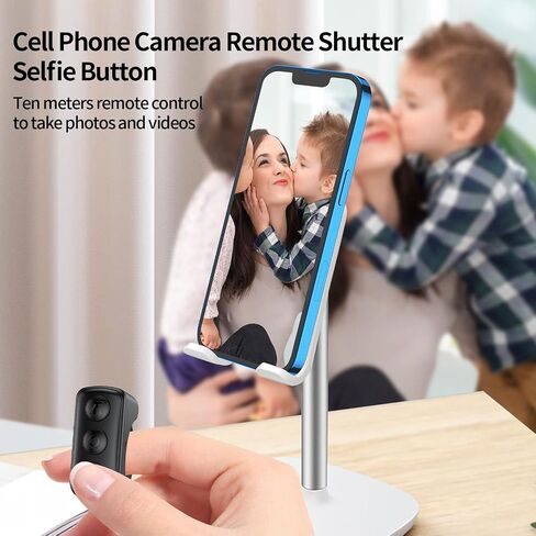 Tiktok Scrolling Ring Bluetooth Camera Remote Control for Phone TIK Tok Scrolling Ring Page Turner for Kindle App (Not for Kindle Devices) (D02, White) in Saudi Arabia