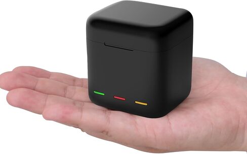 AFAITH Battery Charger Enduro Batteries Charger Triple Slot Charging Case with Smart Power Indicator for GoPro Hero 13 Black, Storage for Batteries and TF Cards Pocket Size Portable in Kuwait