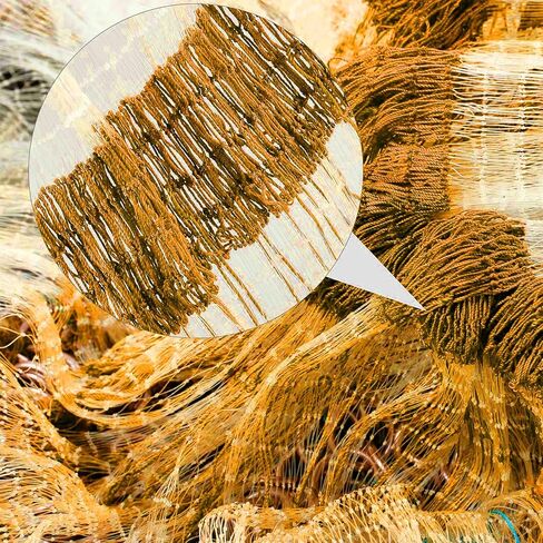 Nylon Multfilament Cast Net, American Style Hand Throwing Fishing Net for Saltwater and Freshwater, 3/8 Inches Mesh in Kuwait