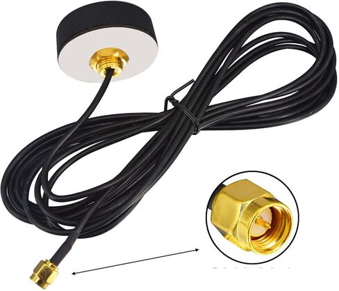 هوائي 4G LTE SMA ذكر هوائي خارجي متعدد الاتجاهات مثبت على المسمار 700-2700 ميجاهرتز هوائي خلوي على شكل فطر مثبت على المسمار لاصق جوي 4G LTE وحامل مغناطيسي لأجهزة التوجيه هوائي خارجي in Kuwait