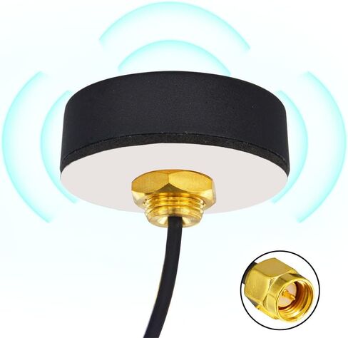 هوائي 4G LTE SMA ذكر هوائي خارجي متعدد الاتجاهات مثبت على المسمار 700-2700 ميجاهرتز هوائي خلوي على شكل فطر مثبت على المسمار لاصق جوي 4G LTE وحامل مغناطيسي لأجهزة التوجيه هوائي خارجي in Kuwait